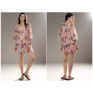 ANTHROPOLOGIE Mare Mare Long Sleeve Mini Dress